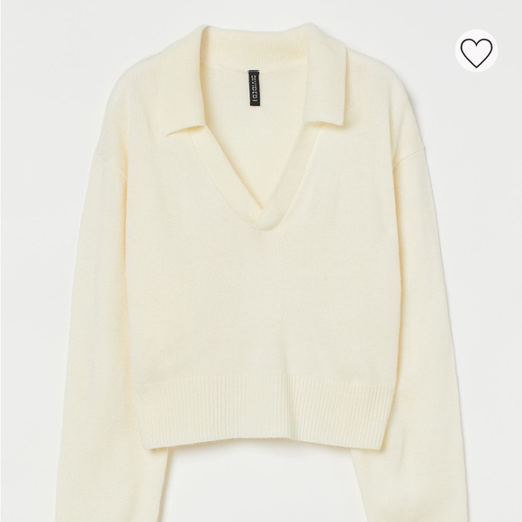 Collared knit sweater - Picture 2 of 6